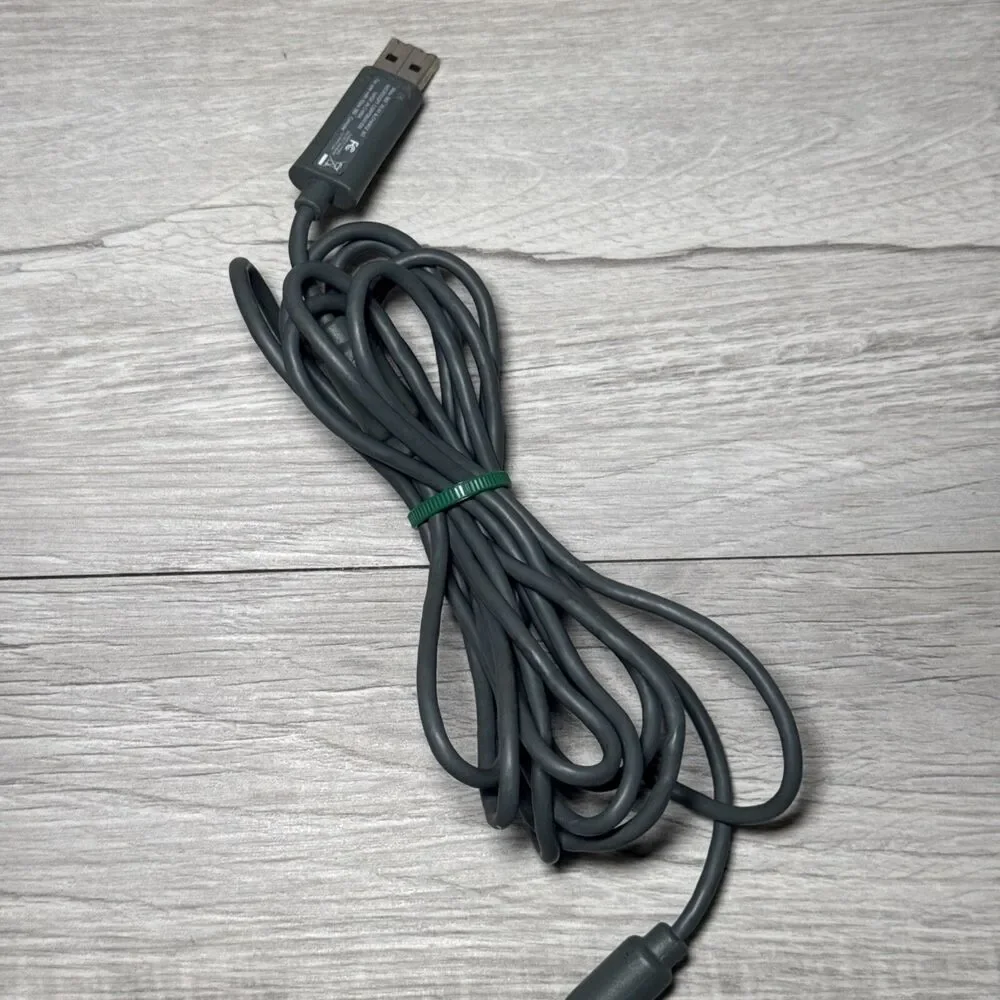 OEM Genuine Microsoft Xbox 360 Play And Charge Kit Cable Cord USB